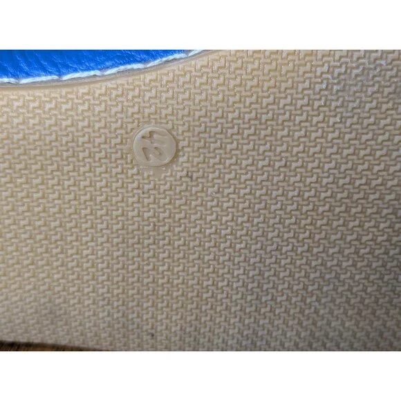 Charix Slip-On Cobalt Blue Leather Shoes Womens US 11/Eu 42 Travel Work Casual - Picture 9 of 11